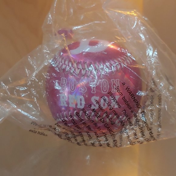 Red Sox Neon Pink Base Ball - Picture 3 of 6